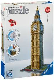 3D PUZZLE ΔΙΑΣΗΜΑ ΚΤΙΡΙΑ: ΜΠΙΓΚ ΜΠΕΝ (216 TEM) - 12554