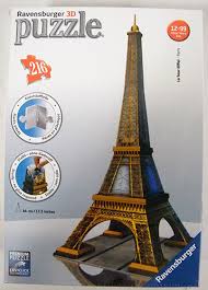 3D PUZZLE ΔΙΑΣΗΜΑ ΚΤΙΡΙΑ: O ΠΥΡΓΟΣ ΤΟΥ ΑΙΦΕΛ (216 TEM) - 12556