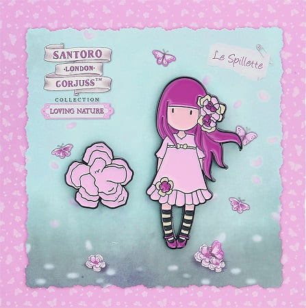 SANTORO PINS - CHERRY BLOSSOM