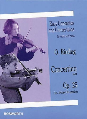 EASY CONCERTOS AND CONCERTINOS OP. 25 FOR VIOLIN AND PIANO