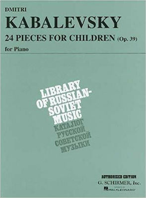 KABALEVSKY 24 PIECES FOR CHILDREN (OP.39) FOR PIANO