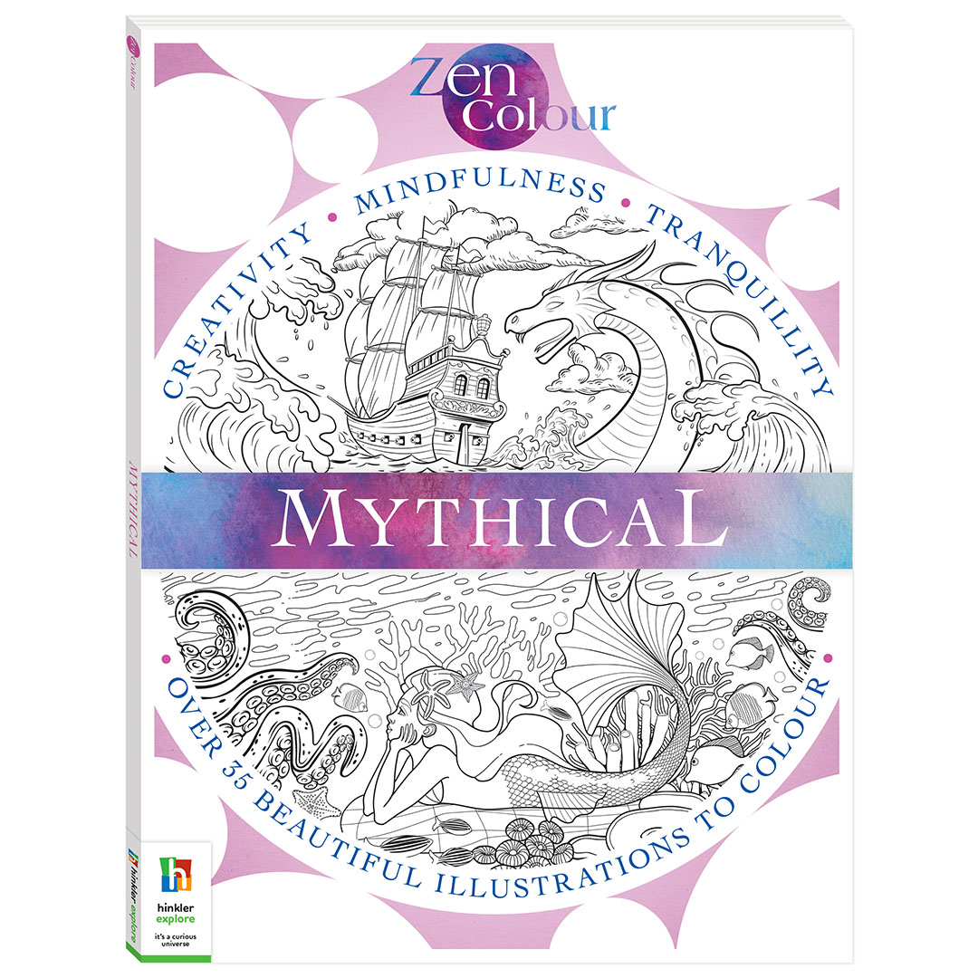 ZEN COLOURING BOOKS : MYTHICAL