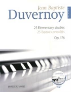 DUVERNOY 25 ELEMENTARY STUDIES OP. 176, ΠΙΑΝΟ - 25 ΒΑΣΙΚΕΣ ΣΠΟΥΔΕΣ