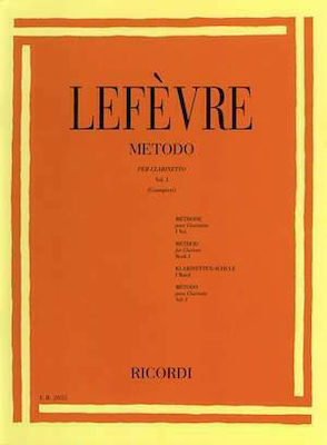 LEFEVRE METODO 1 (PER CLARINETTO)