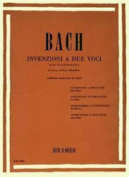 BACH J.S-INVENZIONI A DUE VOCI PER PIANO FORTE