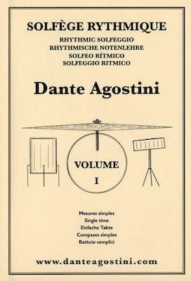 AGOSTINI DANTE - SOLFEGE RYTHMIQUE NO.1