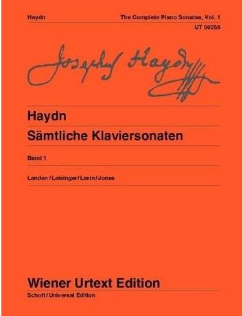 HAYDN - SONATES VOL.1 (URTEXT) ΣΟΝΑΤΕΣ ΓΙΑ ΠΙΑΝΟ ΤΕΥΧΟΣ ΔΕΥΤΕΡΟ