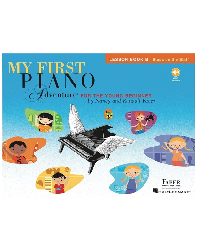FABER - MY FIRST PIANO ADVENTURE LESSON BOOK B B/AUD