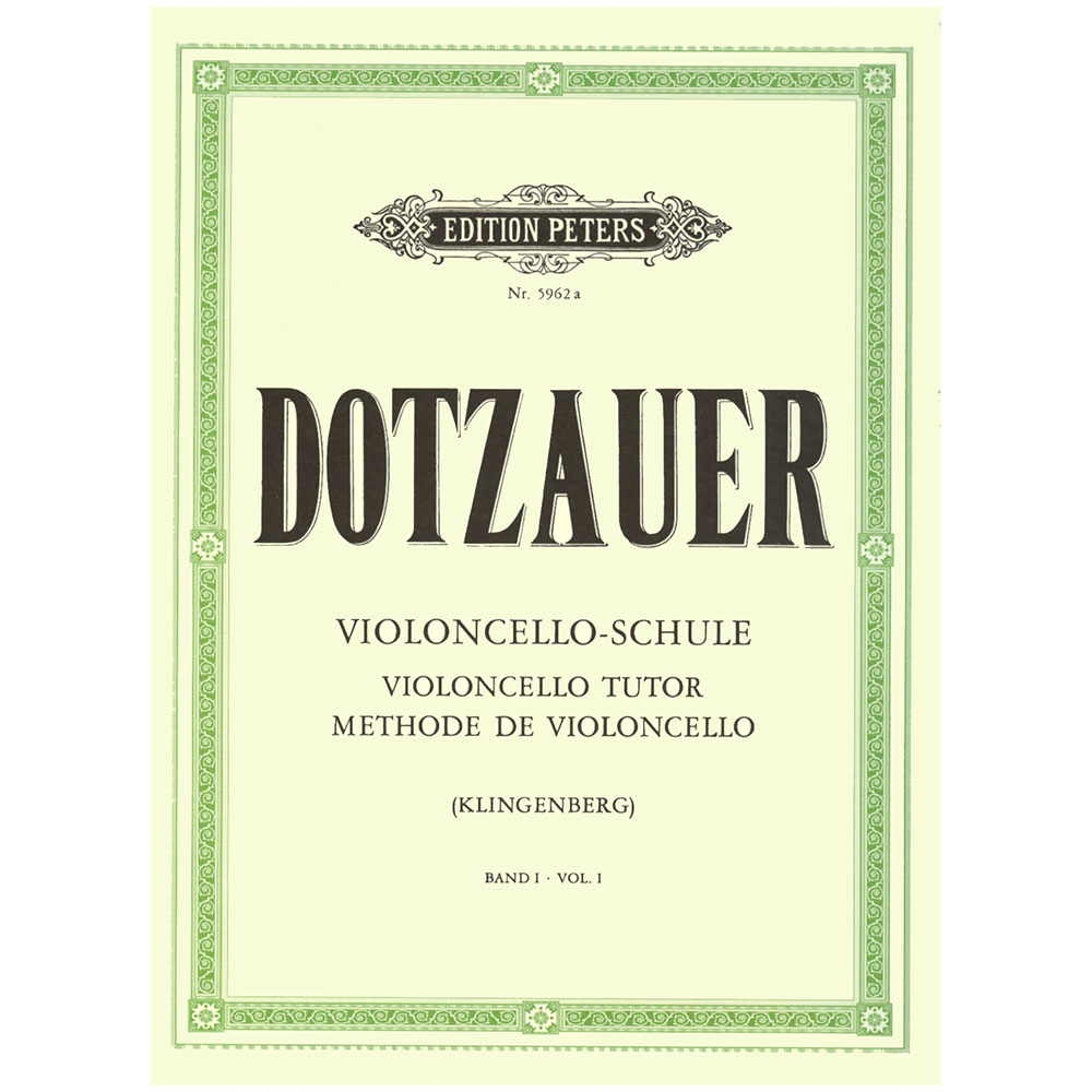 DOTZAUER - VIOLONCELLO SCHULE BAND I