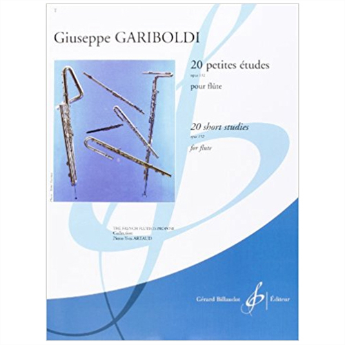 GIUSEPPE GARIBOLDI - 20 PETITES ETUDES OP.132