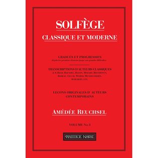 SOLFEGE CLASSIQUE ET MODERNE - REUCHSEL VOL. 3